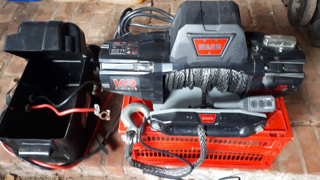 WARN EVO S8 winch , lier, Ophalen, Zo goed als nieuw