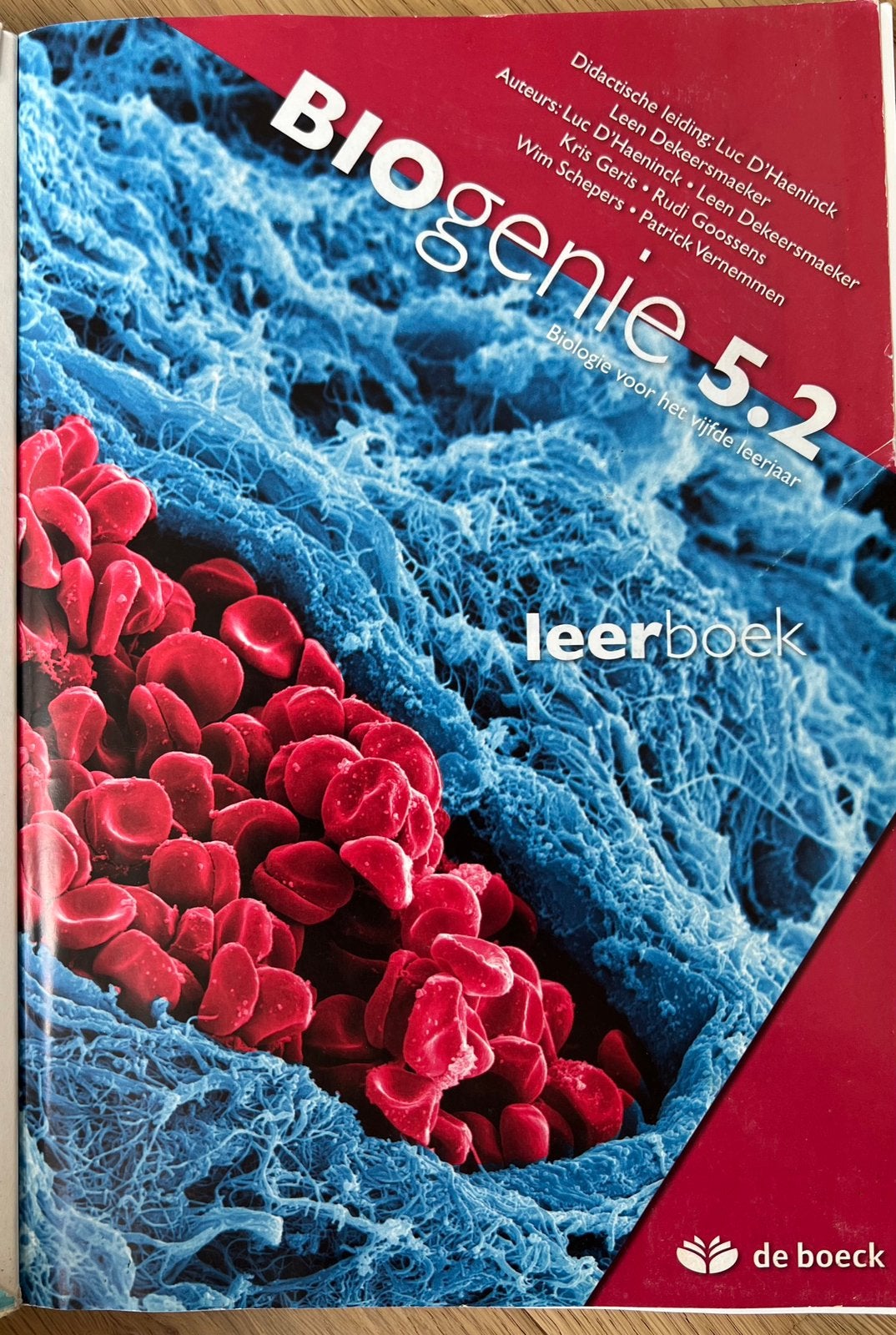 Naam boek: Biogenie 5.2 -  leesboek biologie, Ophalen of Verzenden, Gelezen, ASO, Biologie