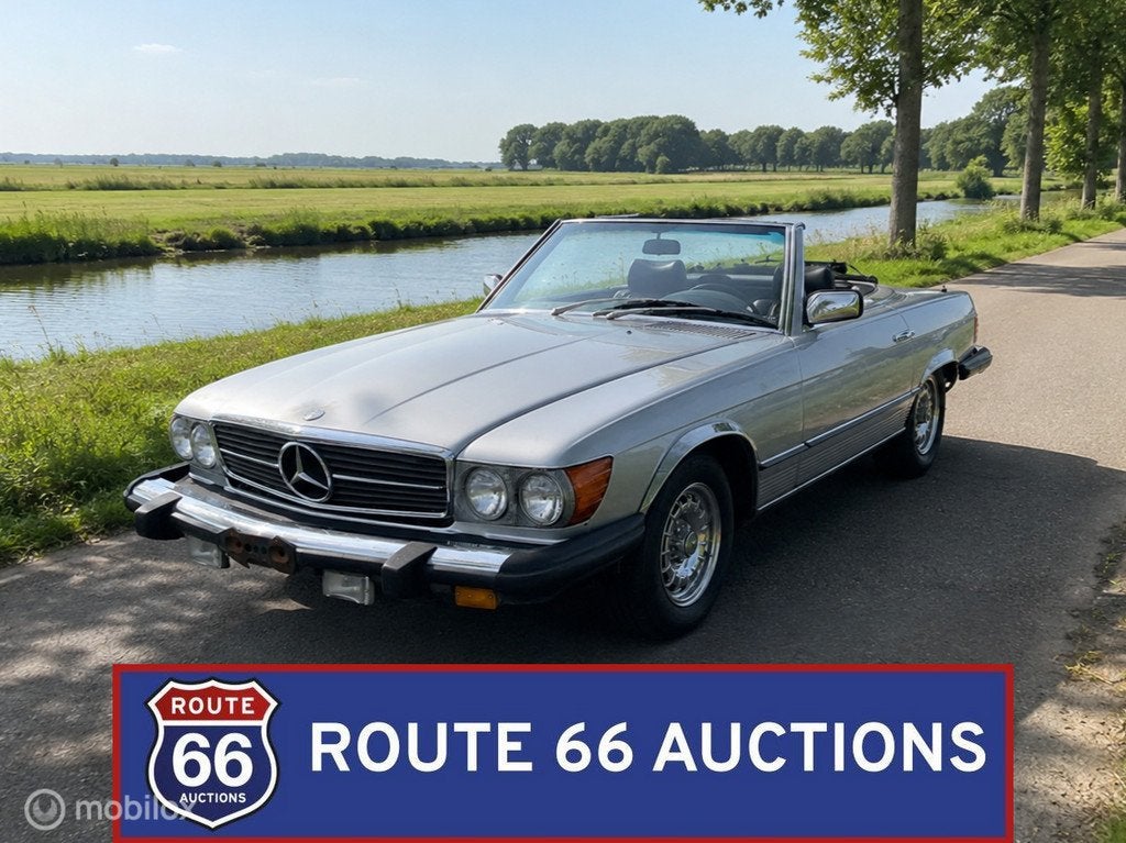 Mercedes-Benz 450 SL | 1978 | Route 66 Auctions, Autos, Achat, Entreprise, Boîte manuelle, Autre carrosserie