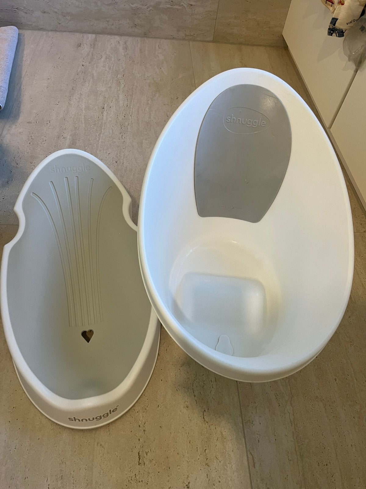 Snuggle badje en newborn support voor bad, Ophalen, Zo goed als nieuw, Badje
