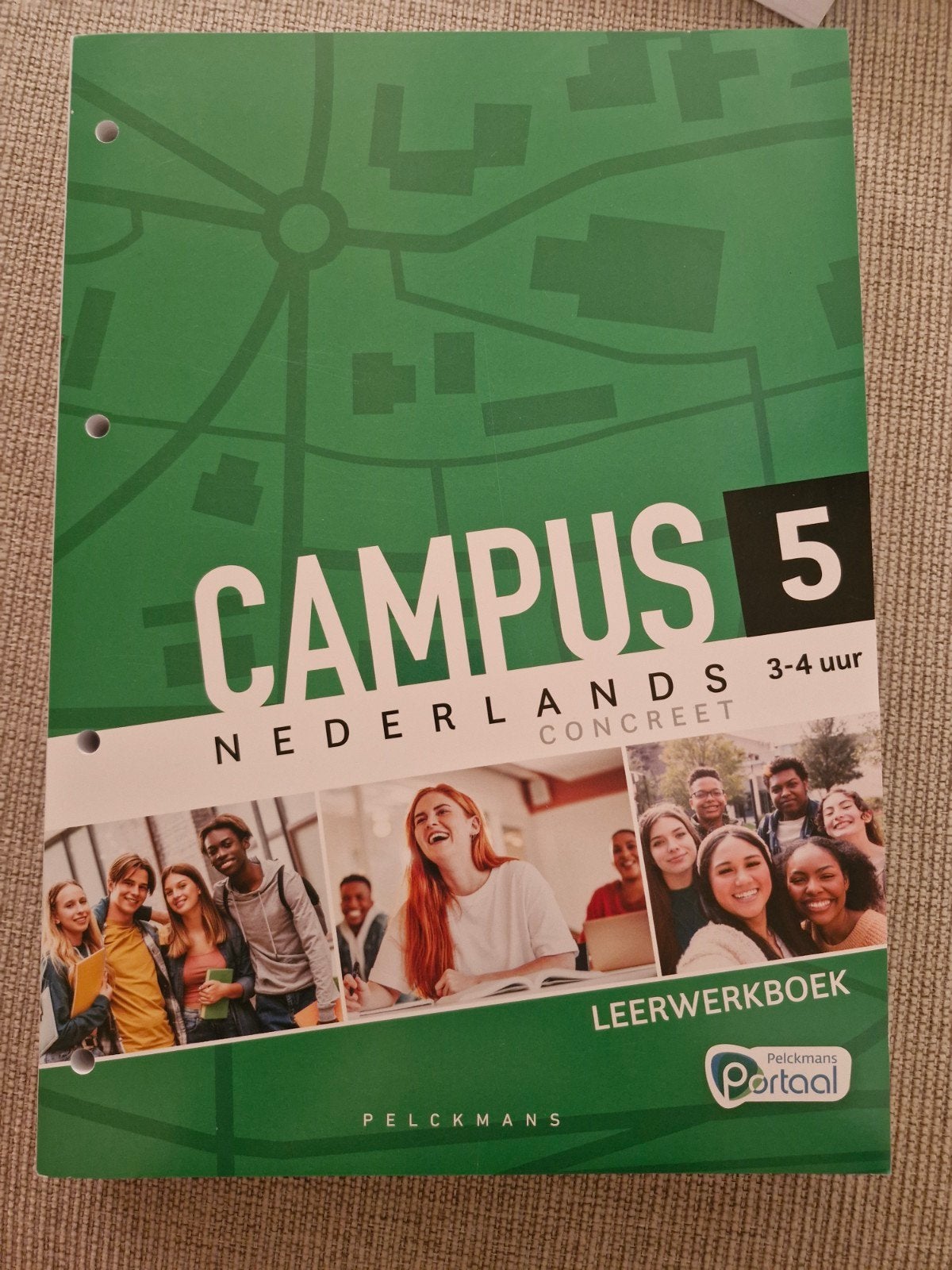 Campus Nederlands Concreet 5 3/4 Leerwerkboek (incl. Pelckma, Boeken, Ophalen of Verzenden, Nieuw, Nederlands