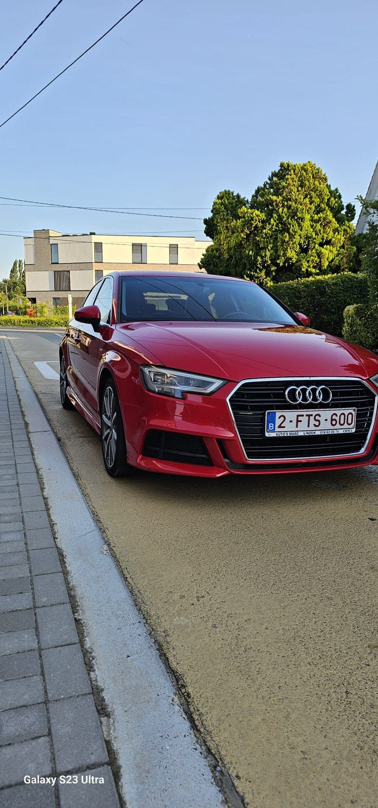 Audi3 35  bj2017 km 133000, Auto's, Audi, Automaat, Leder, Berline, 5 deurs