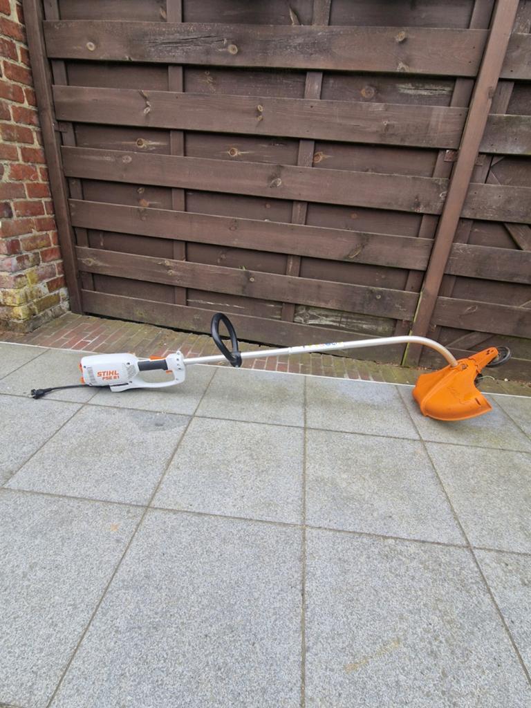 Stihl FSE 81, Tuin en Terras, Grastrimmers, Gebruikt, Elektrisch, Ophalen