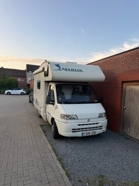 Mobilhome, Caravans en Kamperen, Mobilhomes, Standaard zit, Alkoof, Fiat, Particulier