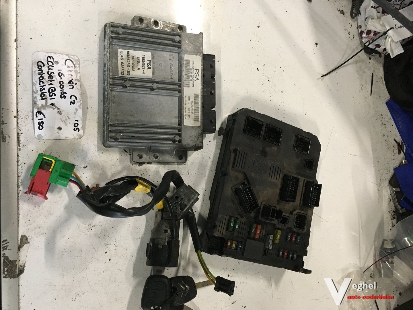 Citroen C2 1.1     2005 ECU Set, -, Utilisé, -, -
