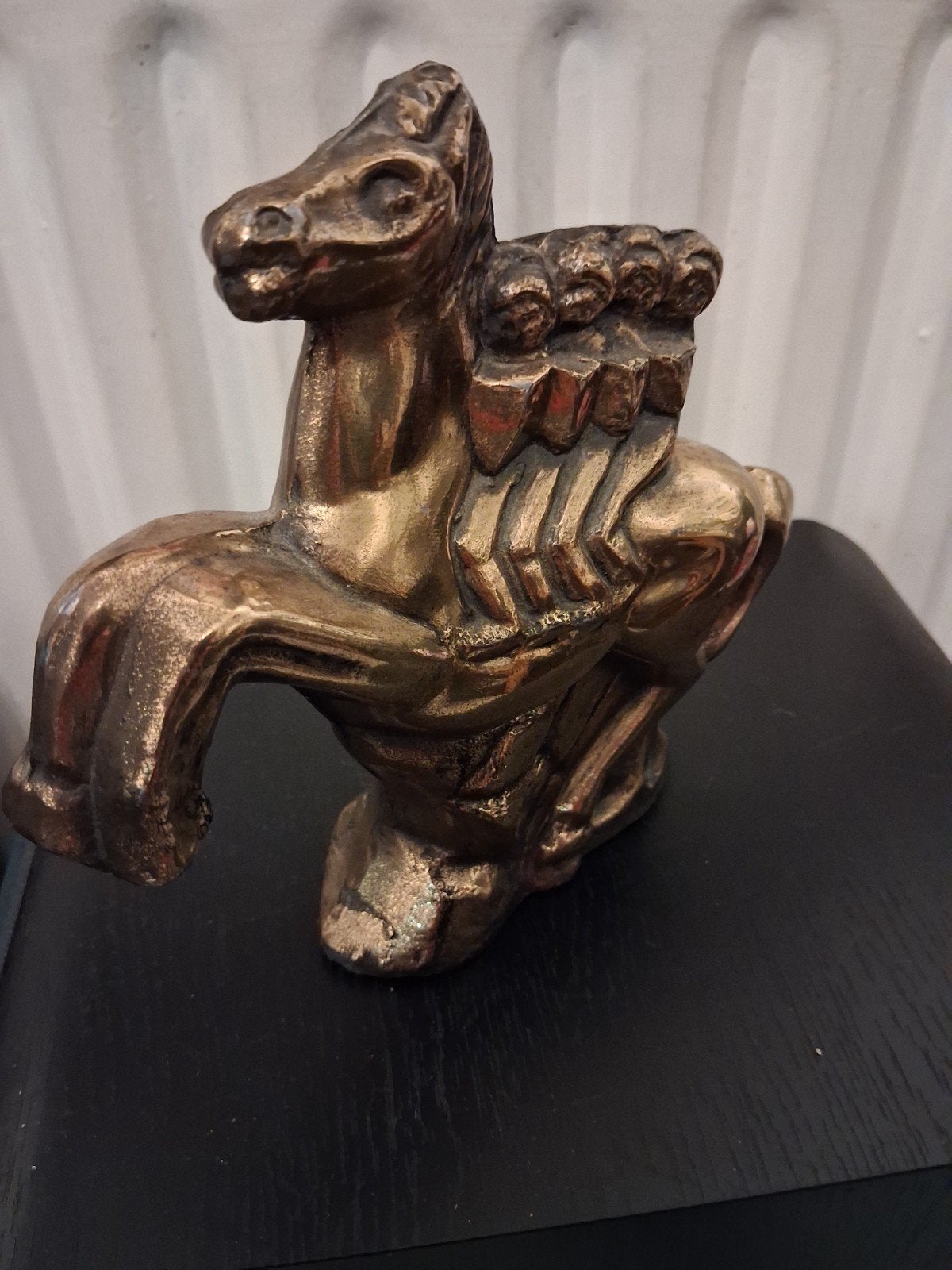 figurine vintage de Pégase en laiton, souvent appelée façade, Enlèvement ou Envoi