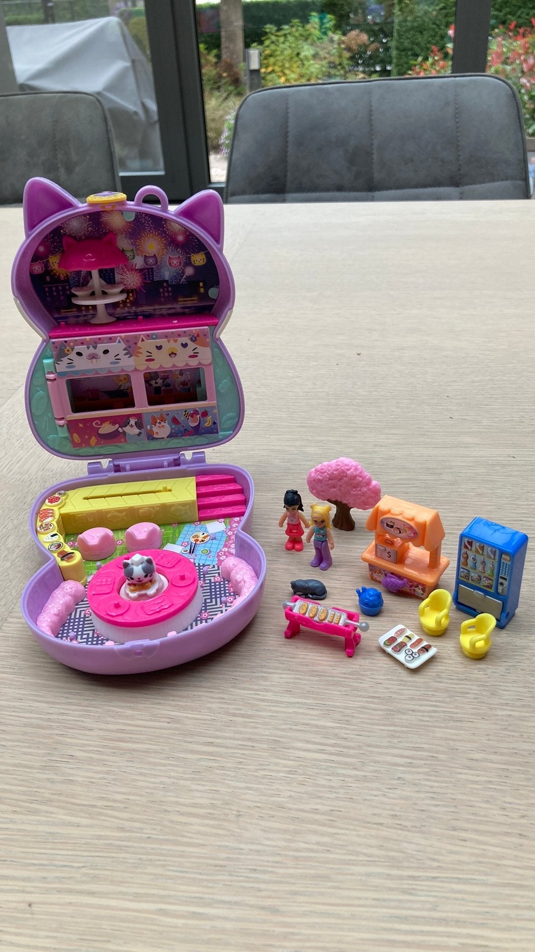 Polly Pocket restaurant kat, Ophalen, Zo goed als nieuw