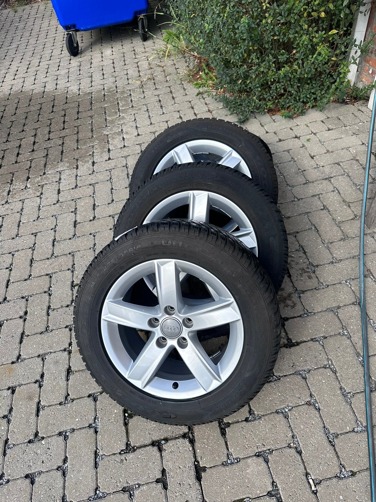 Winterset Audi A4 5x112 16”, Ophalen, Winterbanden
