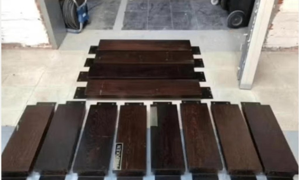 vintage deurgreep/ handvat duwdeuren, Doe-het-zelf en Bouw, Ophalen