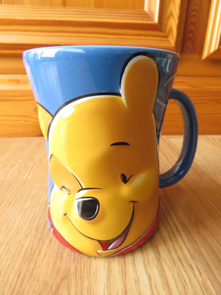 mug tasse Winnie l'ourson Disneyland resort Paris, Overige merken, Keramiek, Zo goed als nieuw, Overige stijlen