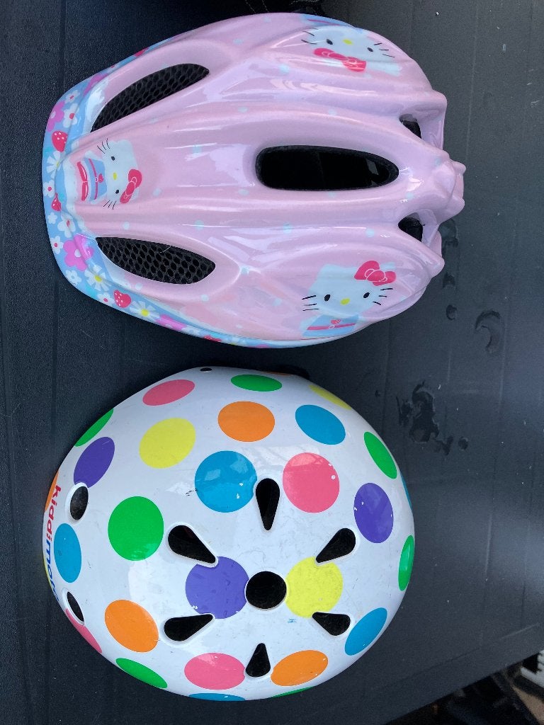 Fietshelmen kind, Fietsen en Brommers, Fietsaccessoires | Fietshelmen, Ophalen of Verzenden, Gebruikt, Jongen of Meisje, Kiddimoto