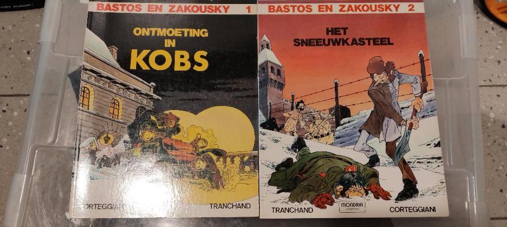 Bastos en Zakousky - nrs 1 en 2, Boeken, Stripverhalen, Corteggiani & Tranchand, Meerdere stripboeken, Ophalen, Gelezen