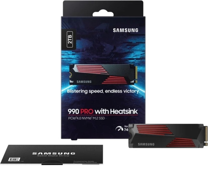 Samsung 990 PRO koellichaam van 2 TB — PS5 /slim/Pro, PC, Ophalen, Intern, SSD, Zo goed als nieuw