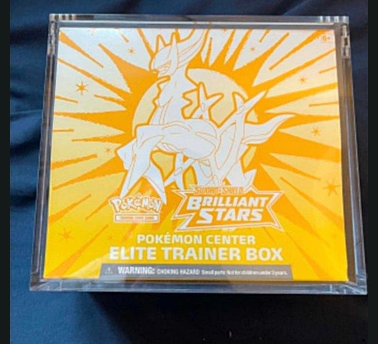 Brilliant stars etb pokemon center, Ophalen of Verzenden, Nieuw, Boosterbox, Foil