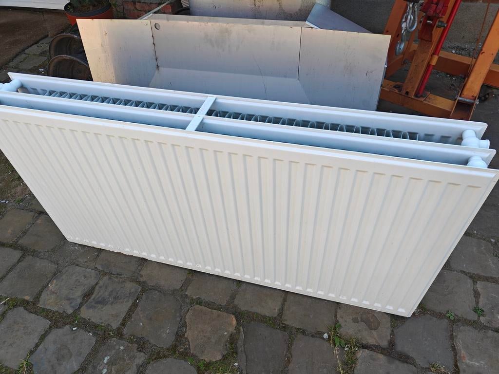 Radiator gebruikt wit 120*60, Doe-het-zelf en Bouw, Ophalen