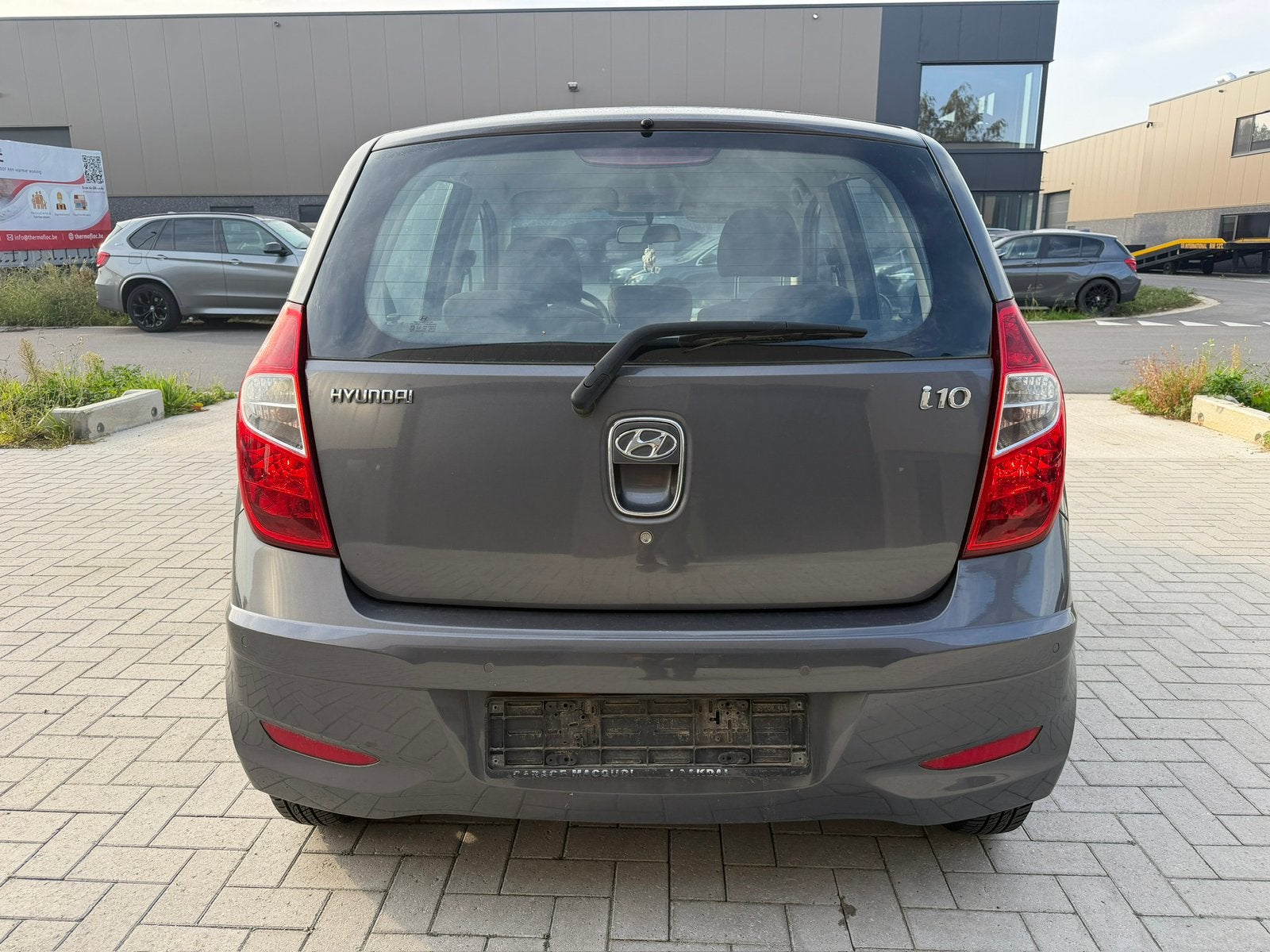 HYUNDAI i10 1.0 BENZINE – 2014 Bouwjaar: 2014, Auto's, Voorwielaandrijving, Stof, Zwart, Bedrijf