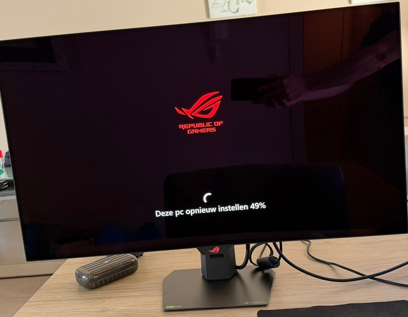 ASUS ROG Strix XG32UCWMG, Minder dan 1 ms, 201 Hz of meer, In hoogte verstelbaar, HDMI