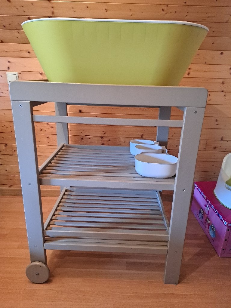 wastafel met badje, Enlèvement, Comme neuf, Baignoire