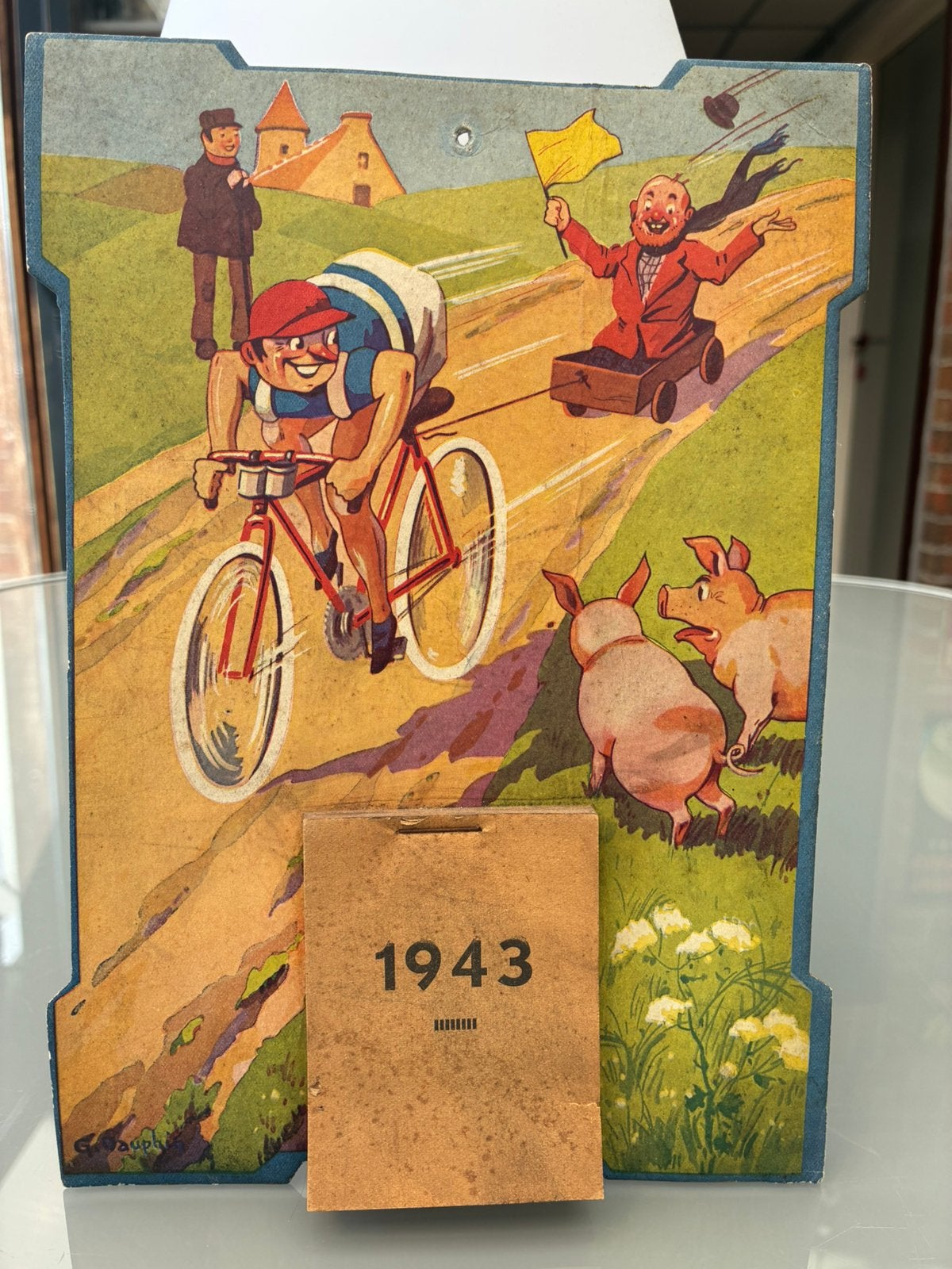 Calendrier 1943, Enlèvement ou Envoi