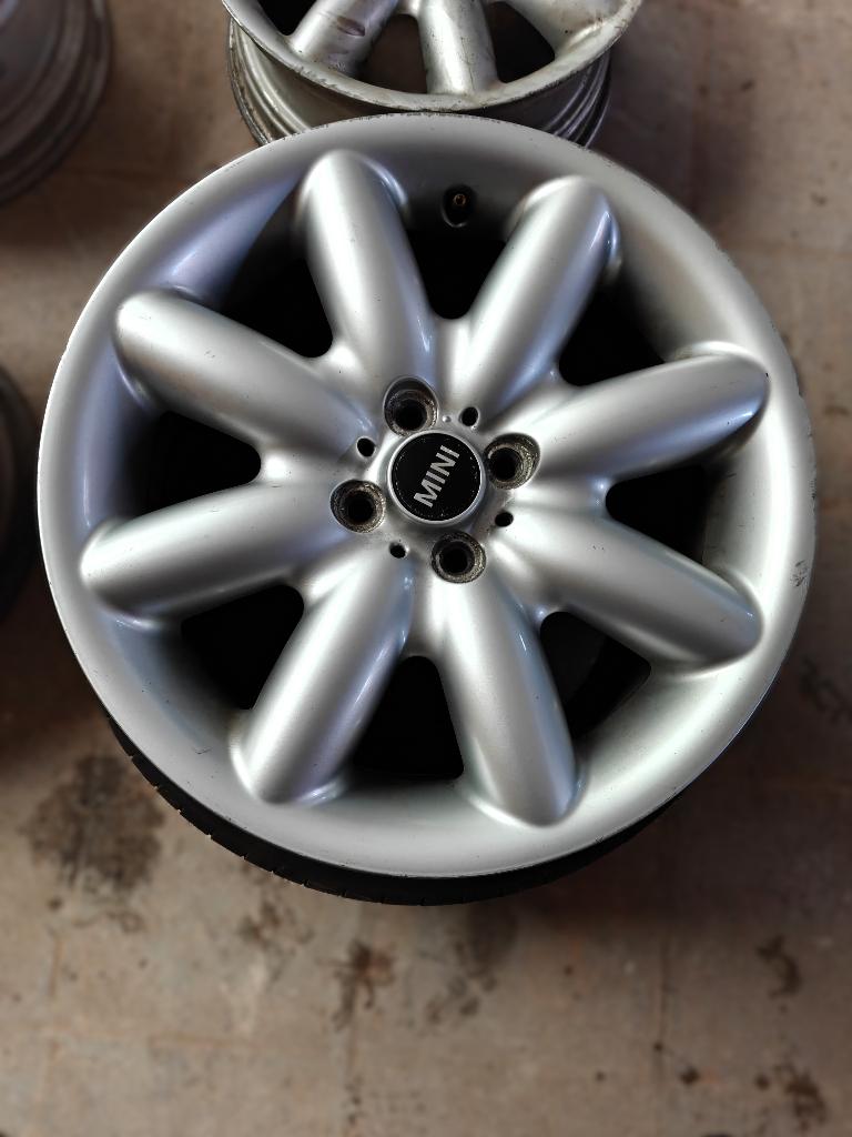 Mini Cooper S worsten - 17 inch velgen, Ophalen, Gebruikt, Velg(en), 17 inch