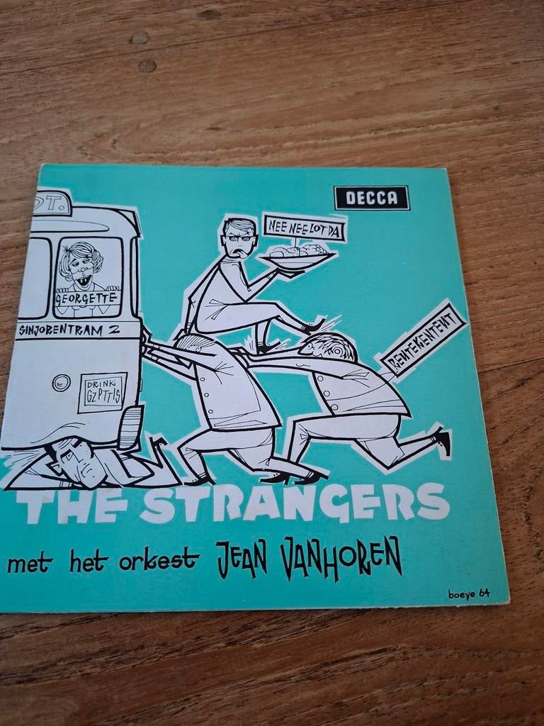 Zeer verzorgde EP De Strangers,  De nieuwe tram ea.  1964., Gebruikt, 7 inch, Ophalen of Verzenden, EP