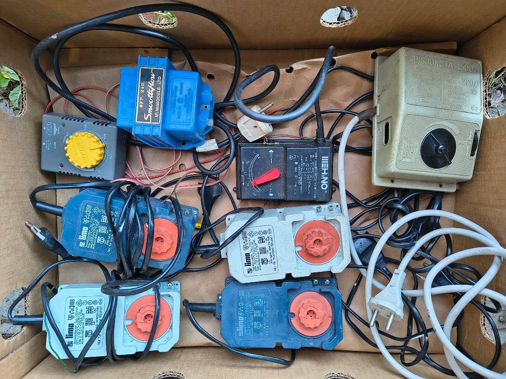 Grand Lot Train Électrique HO Jouef / Lima / Mehano, Ophalen, Gebruikt, Gelijkstroom, Jouef