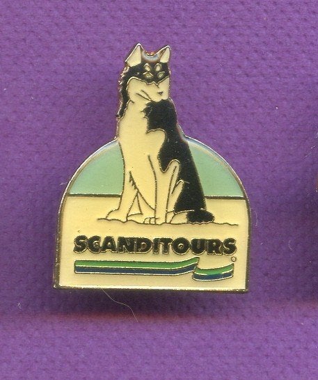 pins chien husky a329, Envoi, Comme neuf, Animal et Nature, Insigne ou Pin's