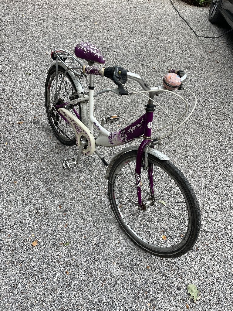 Kinderfiets, Fietsen en Brommers, Ophalen, 20 inch of meer, Gebruikt, Velgrem