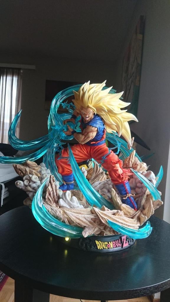 SSJ3 Goku Kamehameha KD Collectibles, Ophalen, Zo goed als nieuw