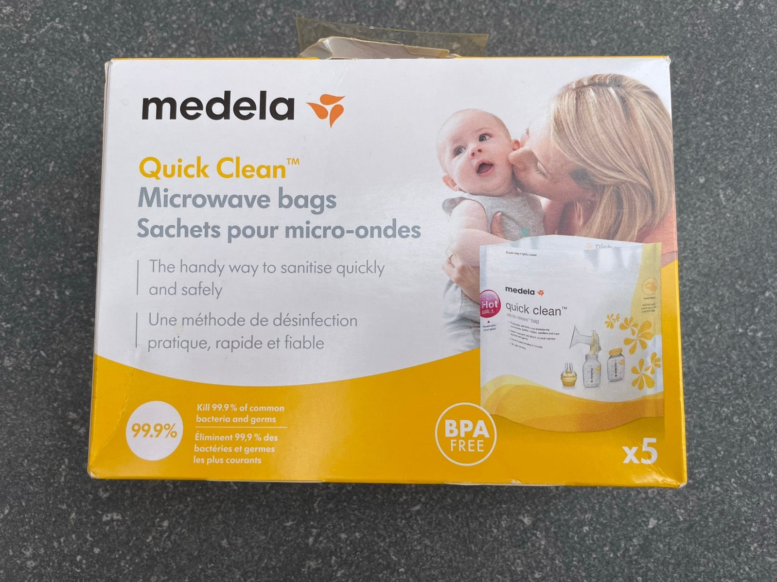 Medela - magnetron sterilisatiezakken - nieuw, Ophalen, Nieuw, Sterilisator