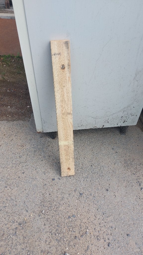 150 balkjes, Doe-het-zelf en Bouw, Hout en Planken, Ophalen, Gebruikt, 25 tot 50 mm, Balk