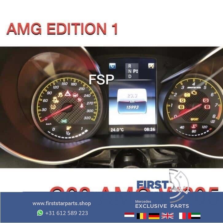W205 C63 AMG edition Tellerklok Mercedes C Klasse 2014-2018, Utilisé, -, -, Enlèvement ou Envoi