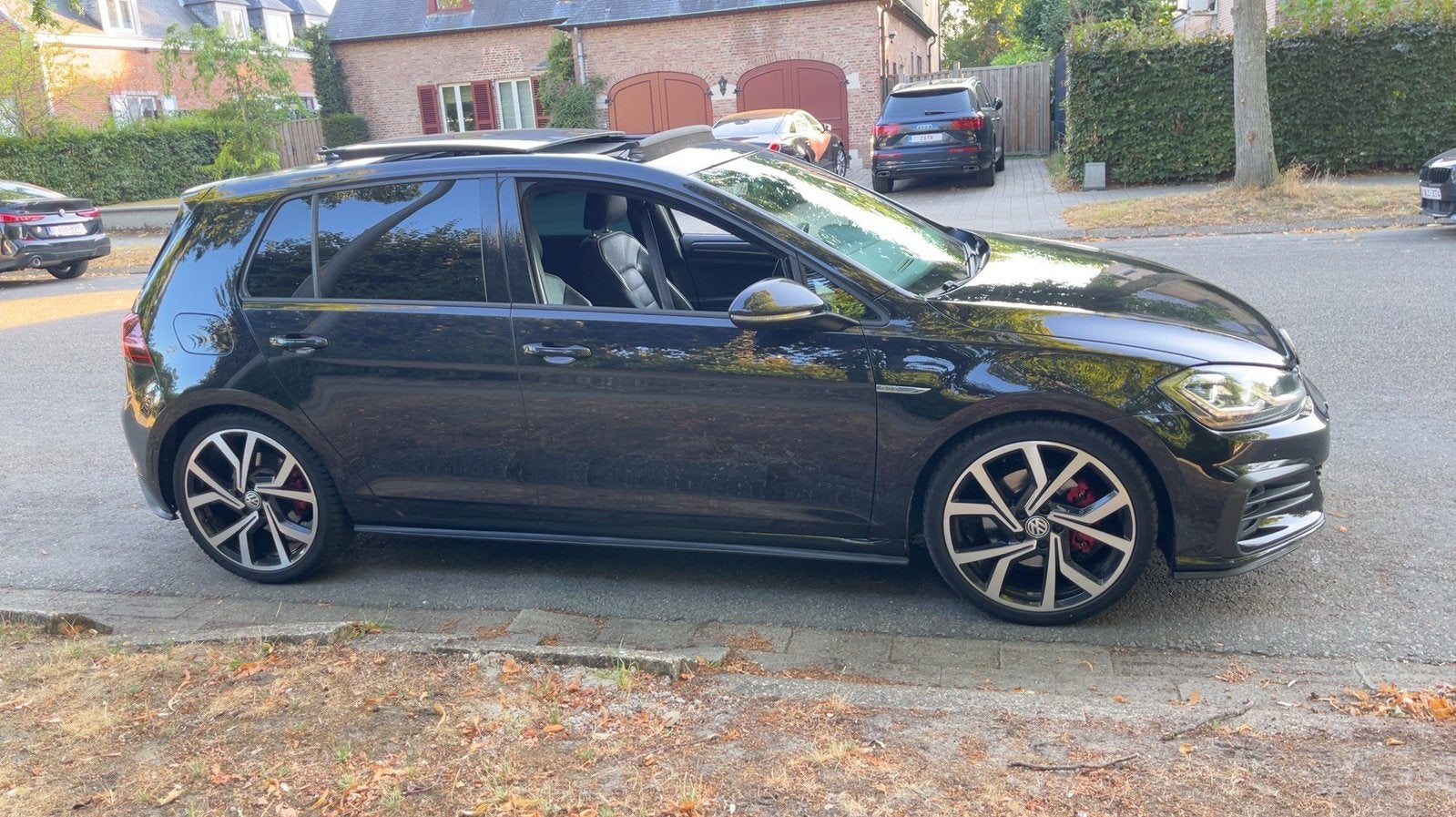 Golf GTD 7.5 facelift pano dak leder full, Auto's, Zwart, Leder, Diesel, 5 deurs