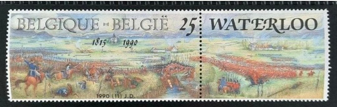 Belgique : COB 2376 ** Bataille de Waterloo 1990., Sans timbre, Neuf, Enlèvement ou Envoi, Non oblitéré