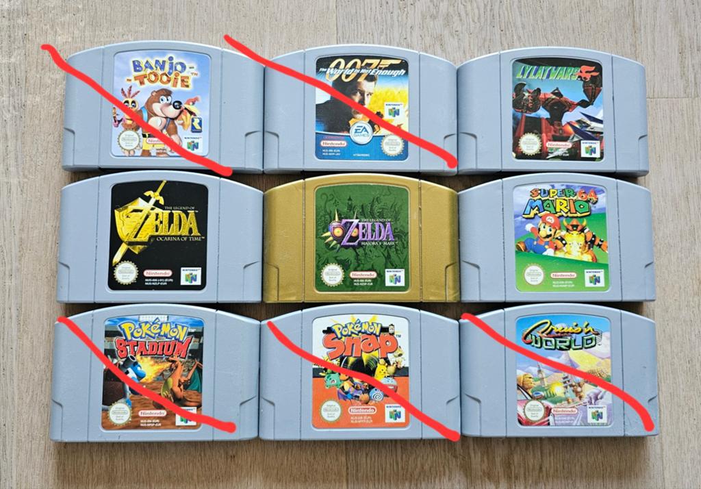Nintendo 64 Games - Zelda, Pokémon, Banjo Tooie, ..., Consoles de jeu & Jeux vidéo, Enlèvement ou Envoi, Comme neuf