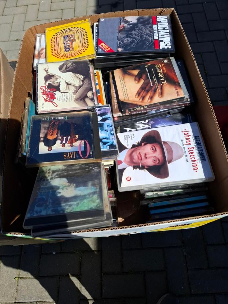 Cd's en dvd, Boeken, Ophalen