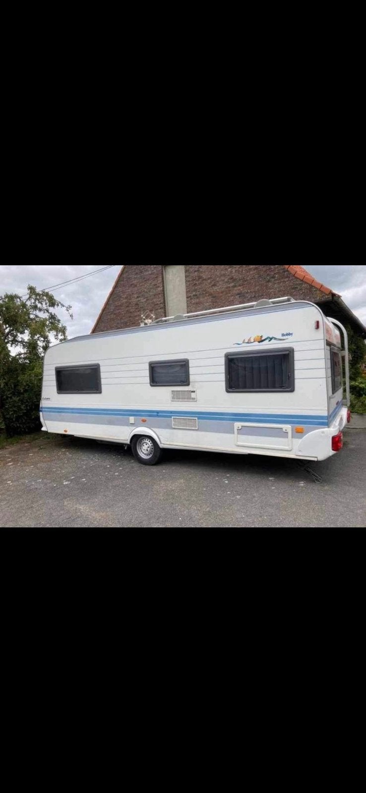 Hobby exclusive, Caravans en Kamperen, Caravans, Microgolfoven, Rondzit, Hobby, Omvormbare zithoek