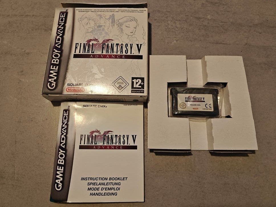 Final Fantasy Advance 5 V - GameBoy Advance, Consoles de jeu & Jeux vidéo, Consoles de jeu | Nintendo Game Boy, Enlèvement ou Envoi
