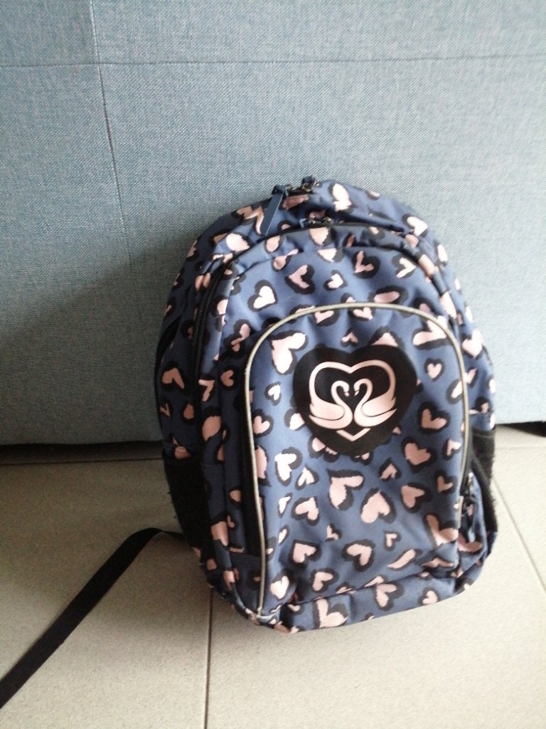 Rugzak/schooltas kangourou, Ophalen, Gebruikt, Blauw, Rugtas