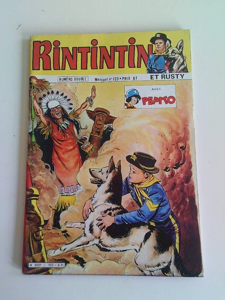 Rintintin  Mensuel n 123 . 1980, Enlèvement ou Envoi