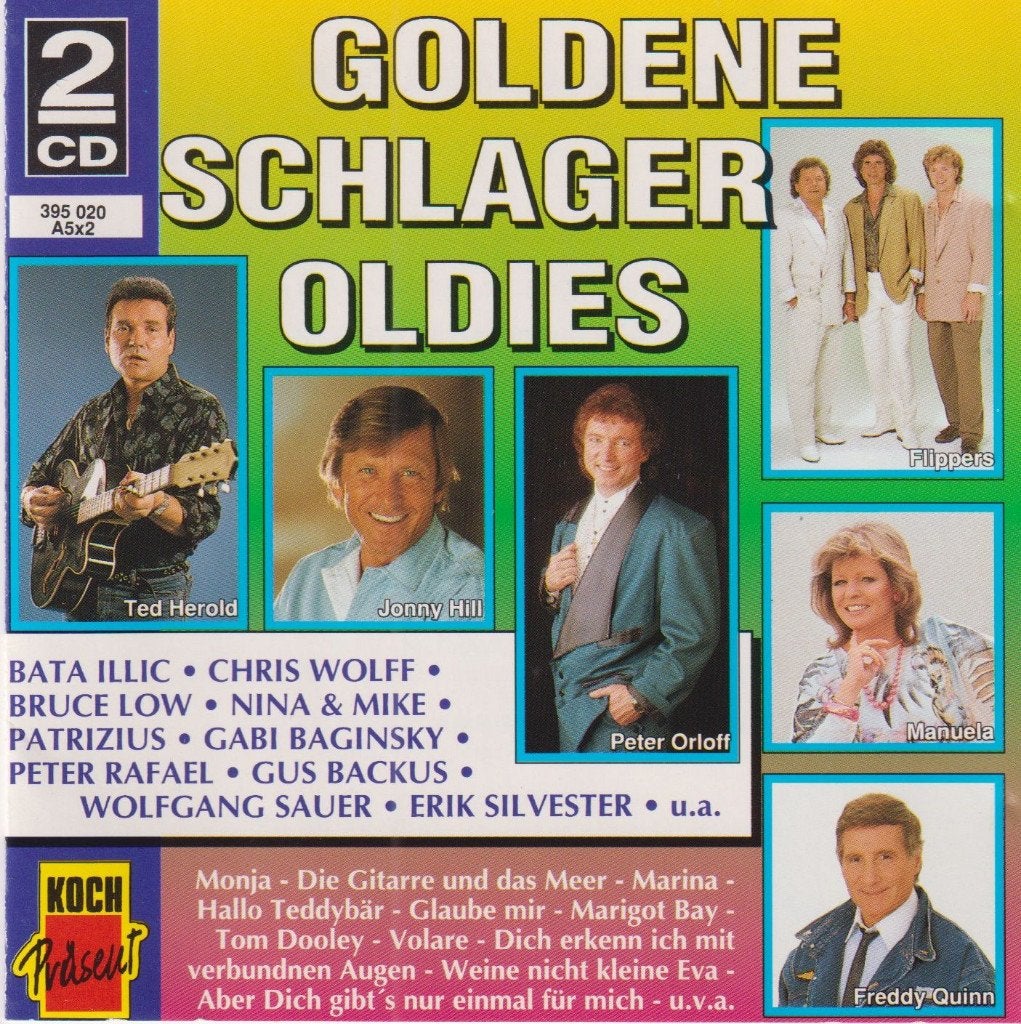 Goldene Schlager Oldies 2CD, Ophalen, Schlager