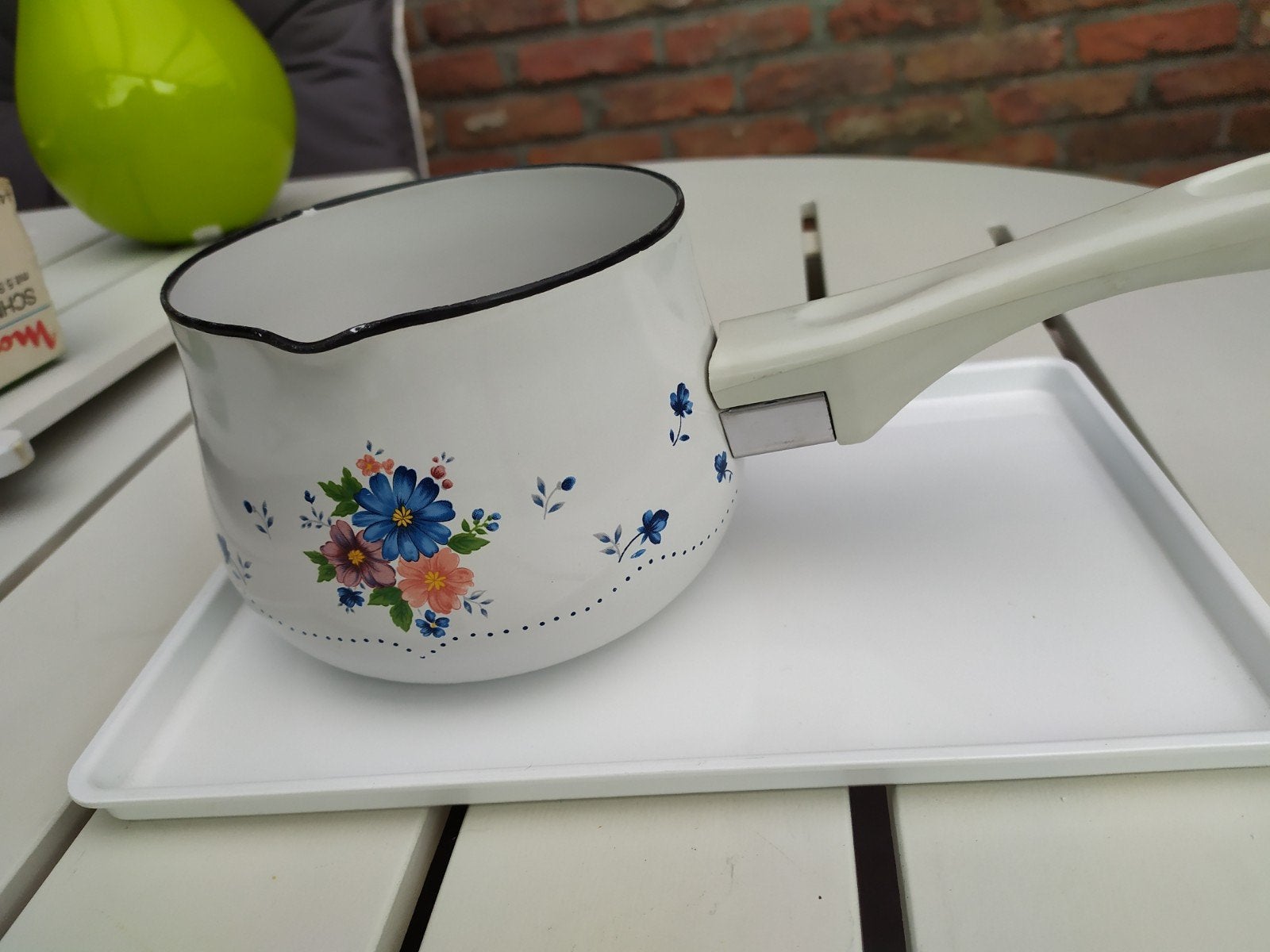 Retro Spaans sauspannerje  "Gourmet Cookware" 1989, Huis en Inrichting, Ophalen of Verzenden