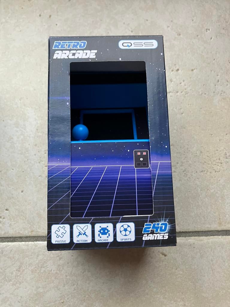 Mini retro arcade 240 games, Ophalen of Verzenden, Zo goed als nieuw