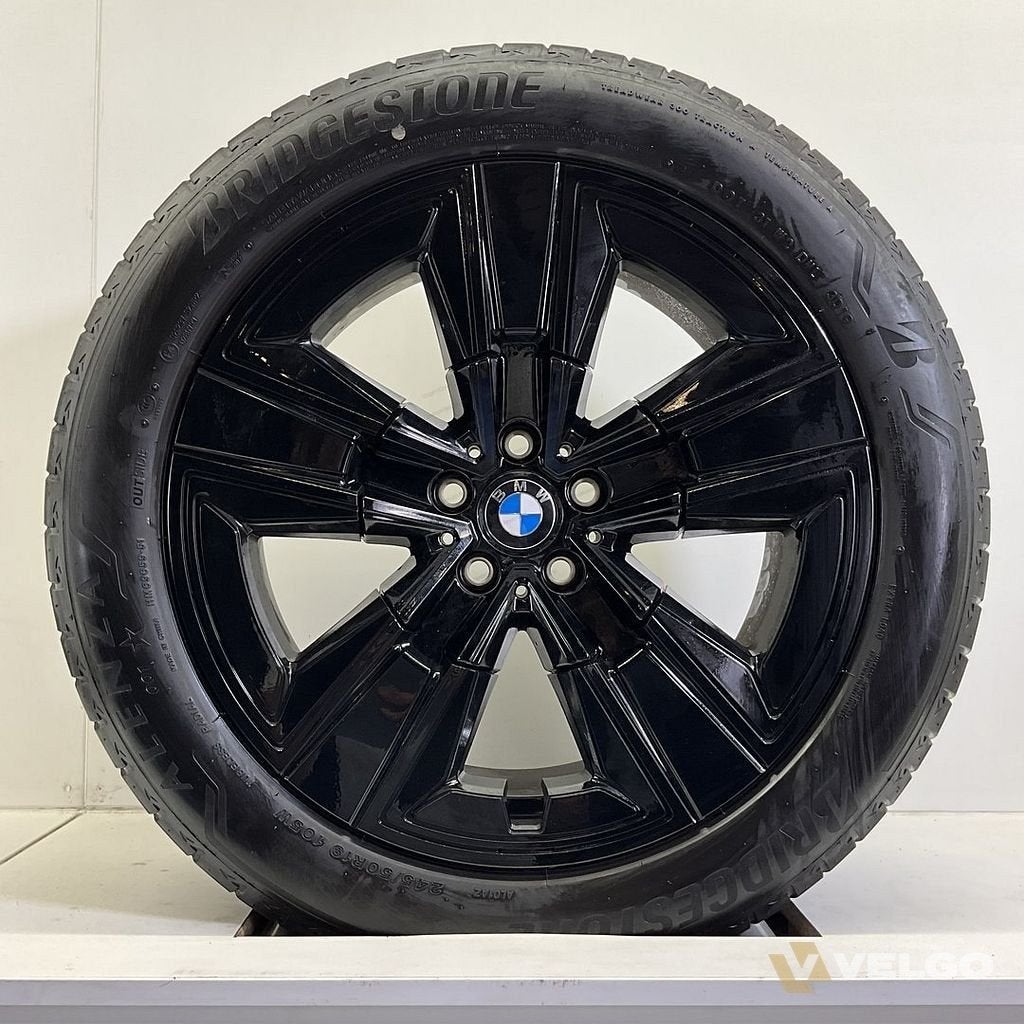 BMW IX3 G08 SET VELGEN + ZOMERBANDEN 19 INCH ORIG. 842, Auto-onderdelen, 19 inch, -, -, Banden en Velgen