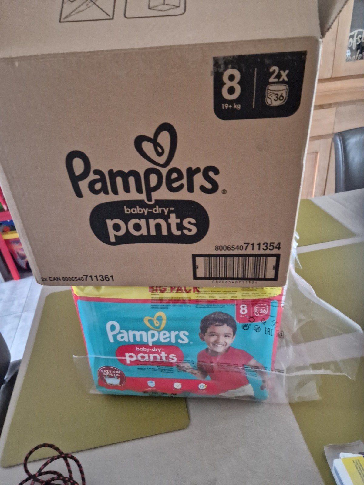 Pampers pants maat 8, Overige merken, Overige typen, Nieuw, Ophalen of Verzenden