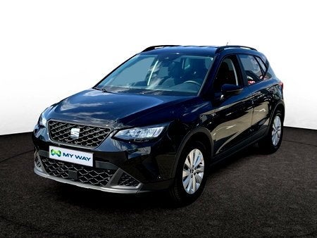 Seat Arona AUTOMAAT*116PK*GPS*CARPLAY*SENSOREN A*FULL LED, Auto's, Seat, Automaat, Arona, Zwart, Bluetooth
