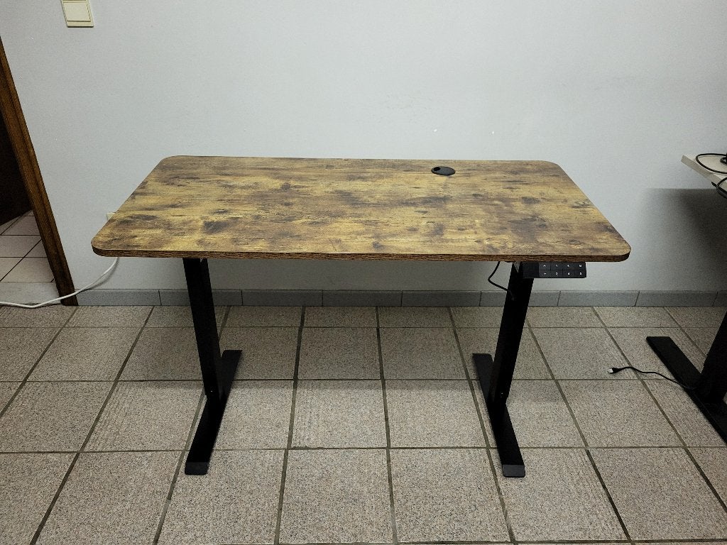 Zit-sta bureau elektrisch, Maison & Meubles, Autres marques, 120 cm, Bureau assis-debout, Comme neuf