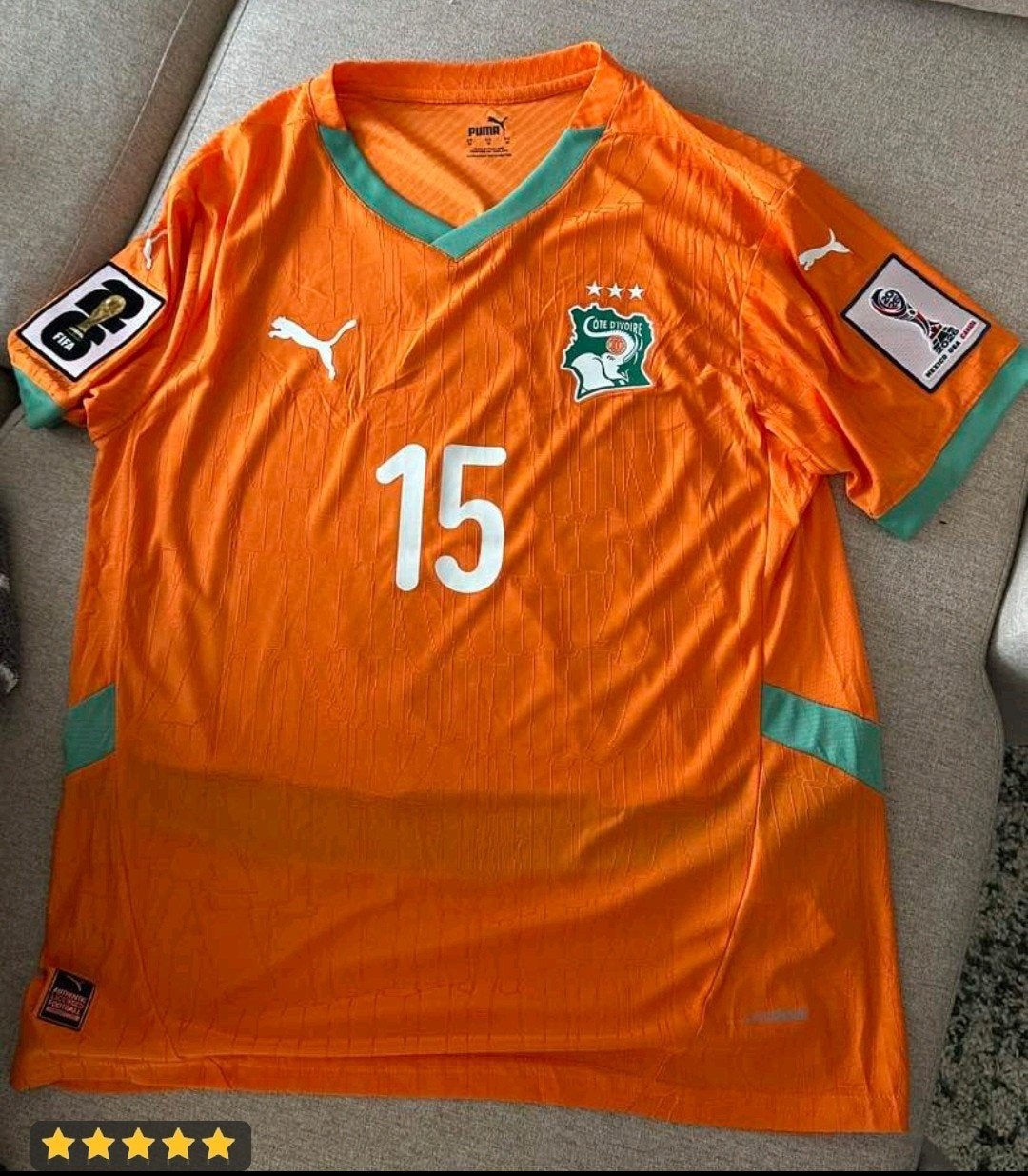 Ivoorkust Amad Voetbal Thuisshirt WorldCup Nieuw 2026, Verzenden