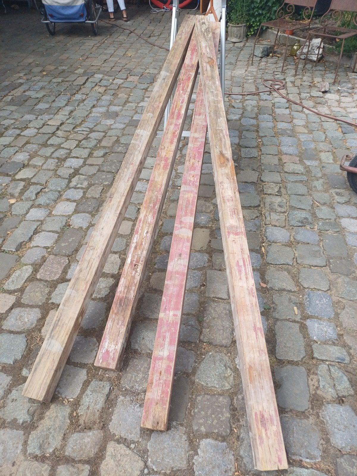 4 stuks metsel profielen  260cm, Doe-het-zelf en Bouw, Ophalen