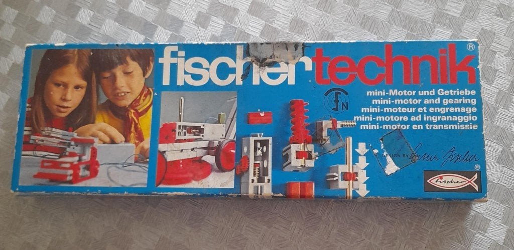 Ficher-technik "mini motor en transmissie", Kinderen en Baby's, Ophalen of Verzenden, Zo goed als nieuw, Bouwen